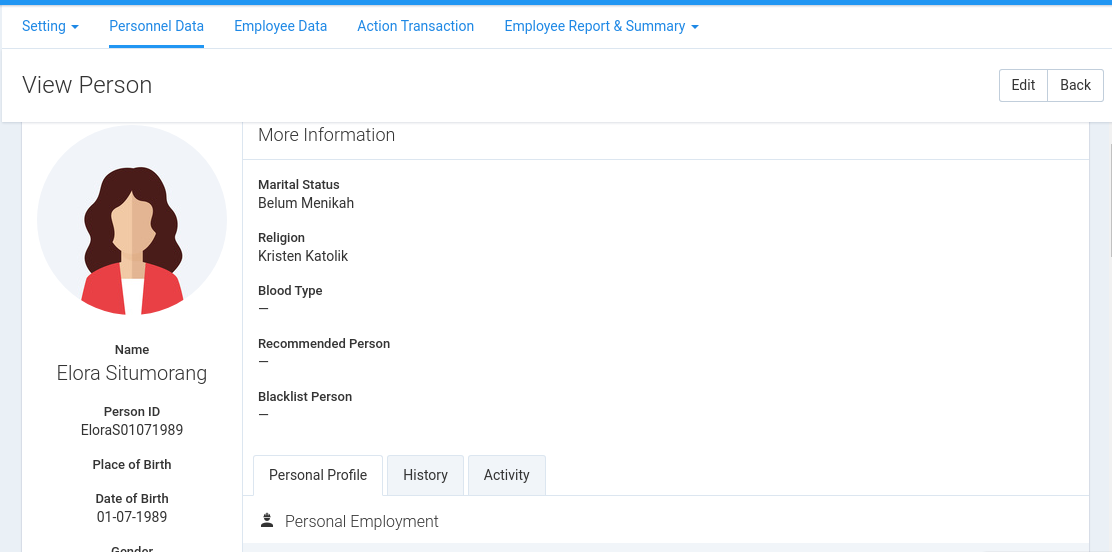 Detail Contoh Data Karyawan Perusahaan Excel Nomer 34