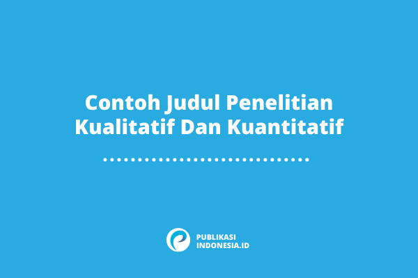 Detail Contoh Data Kualitatif Dan Kuantitatif 2010 Nomer 7