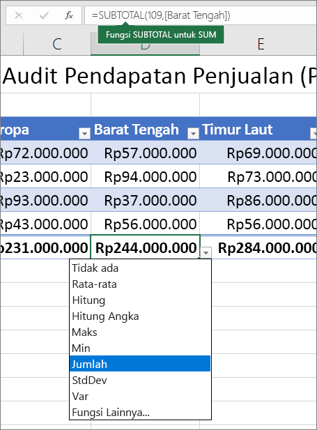 Detail Contoh Data Microsoft Excel Nomer 5