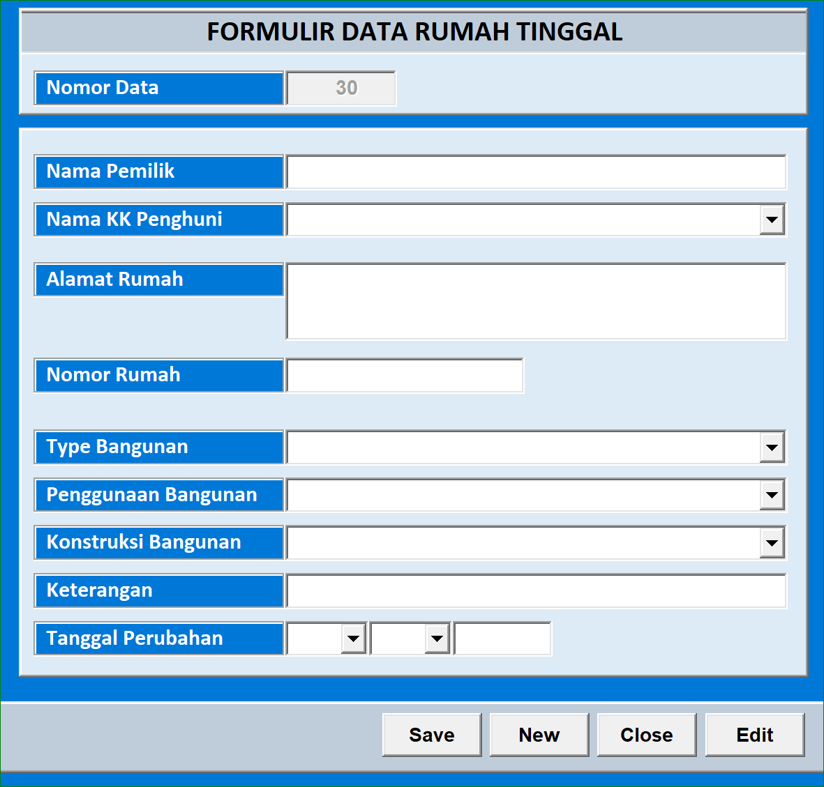 Detail Contoh Data Penduduk Rt Excel Nomer 43
