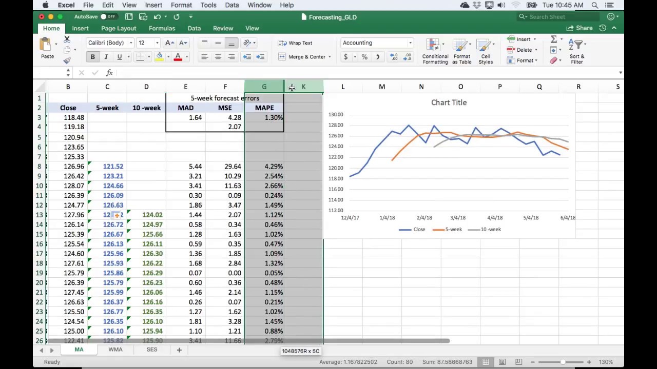 Detail Contoh Data Time Series Excel Nomer 23