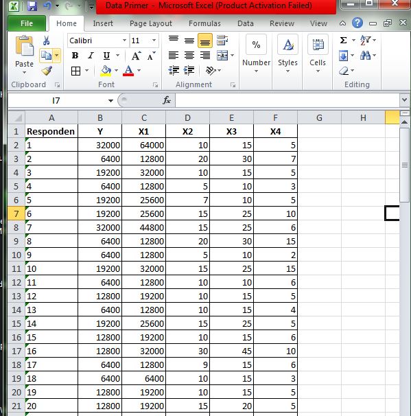 Detail Contoh Data Time Series Excel Nomer 38
