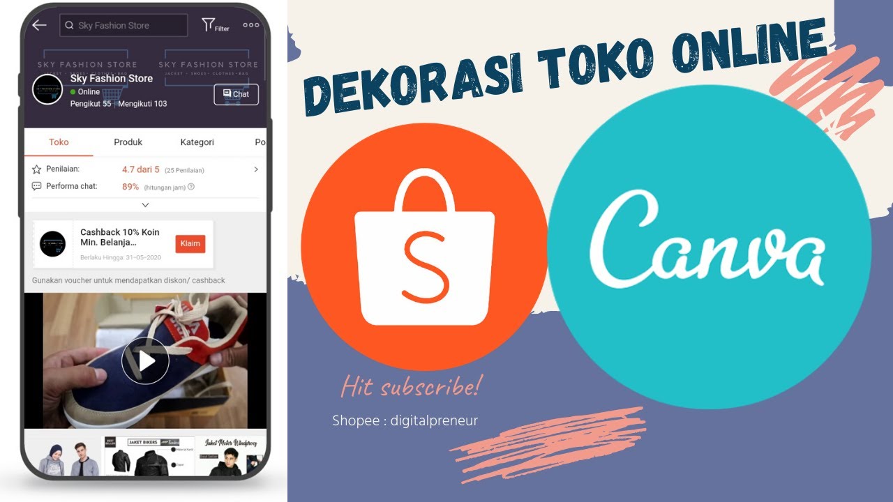 Download Contoh Dekorasi Toko Shopee Nomer 9