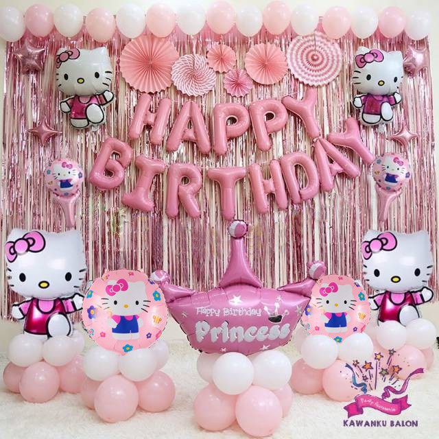 Detail Contoh Dekorasi Ulang Tahun Anak Tema Hello Kitty Nomer 3