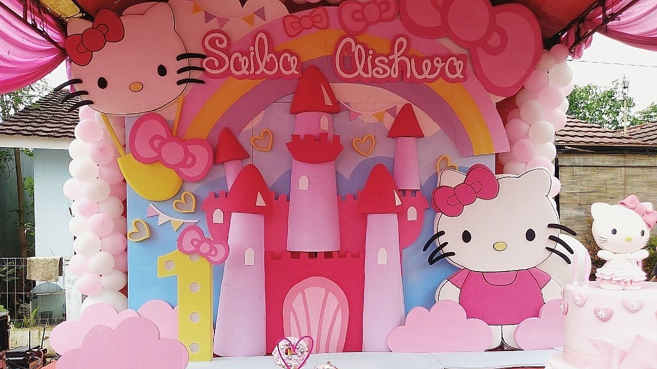 Detail Contoh Dekorasi Ulang Tahun Anak Tema Hello Kitty Nomer 5