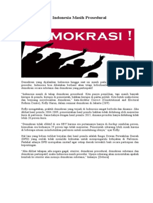 Detail Contoh Demokrasi Di Indonesia Beserta Gambarnya Nomer 35