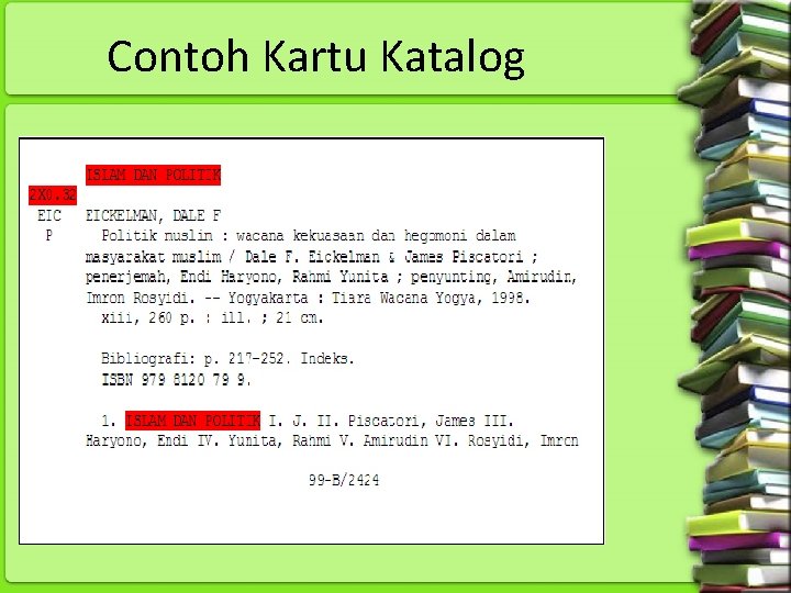 Detail Contoh Deskripsi Bibliografi Nomer 36