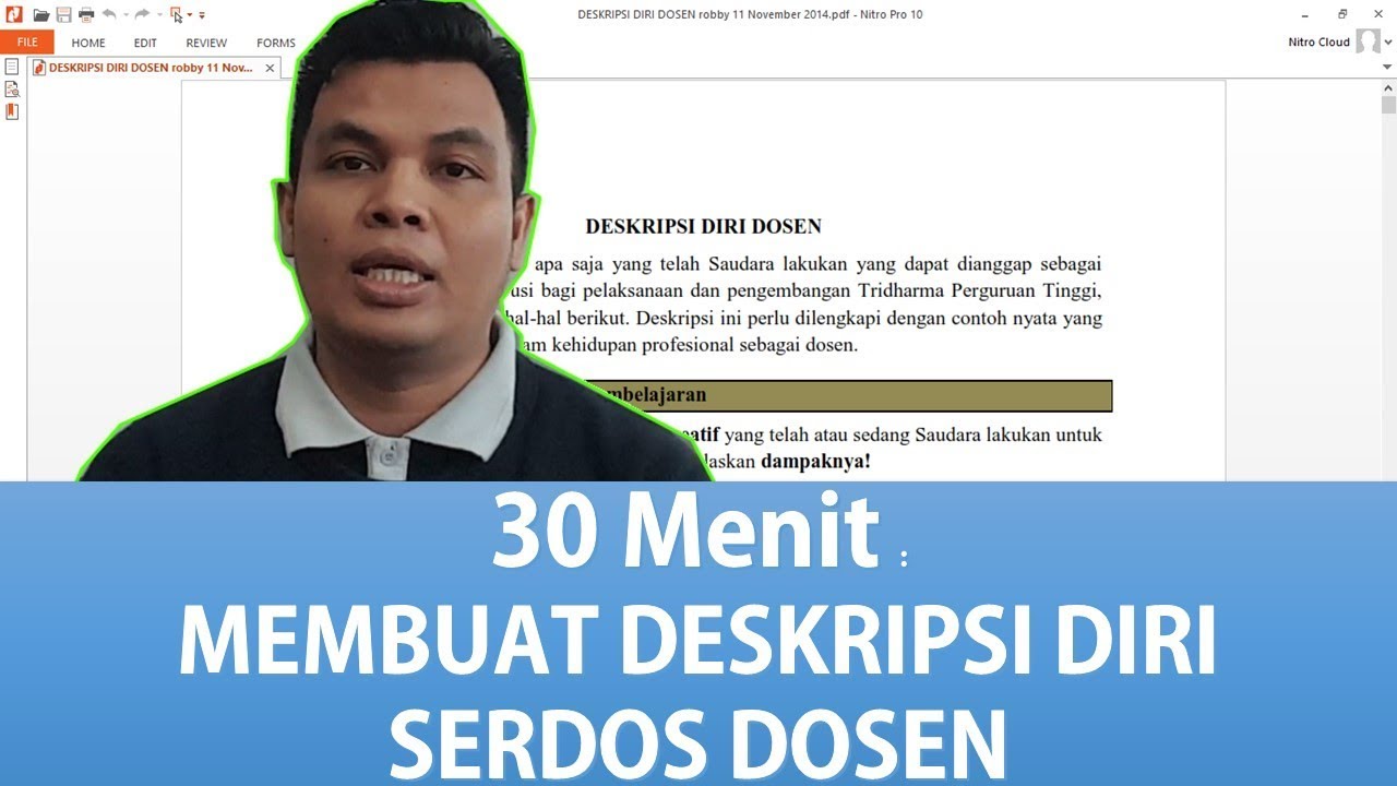 Detail Contoh Deskripsi Diri Untuk Beasiswa Nomer 29