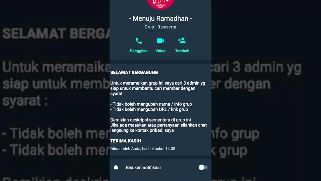 Detail Contoh Deskripsi Grup Wa Nomer 10