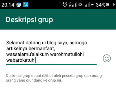 Detail Contoh Deskripsi Grup Wa Nomer 25