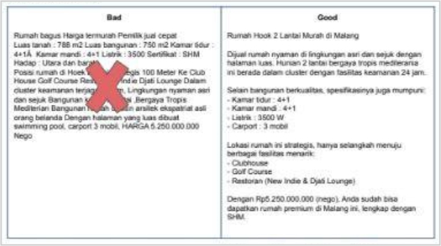 Detail Contoh Deskripsi Iklan Rumah Nomer 12