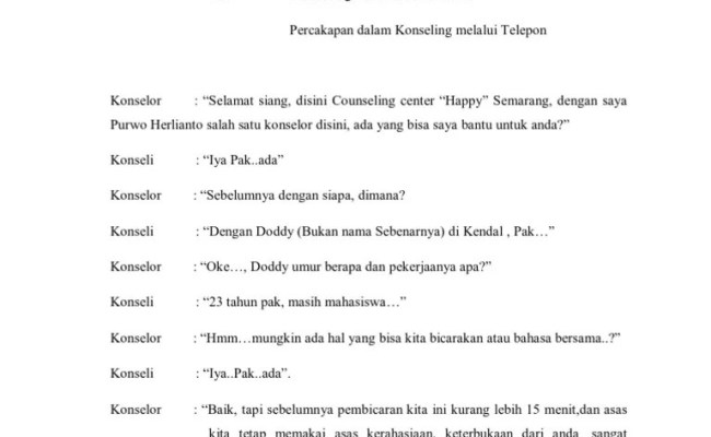 Detail Contoh Dialog Bahasa Indonesia Nomer 5