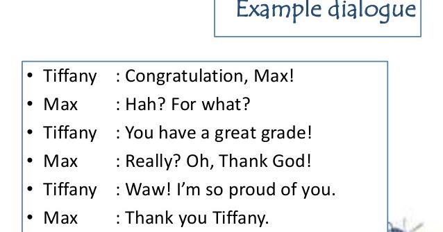Detail Contoh Dialog Bahasa Inggris Tentang Congratulation Nomer 11
