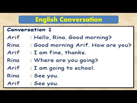 Detail Contoh Dialog Pendek Bahasa Inggris Nomer 7