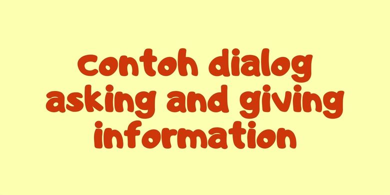 Detail Contoh Dialog Percakapan Bahasa Inggris Nomer 18