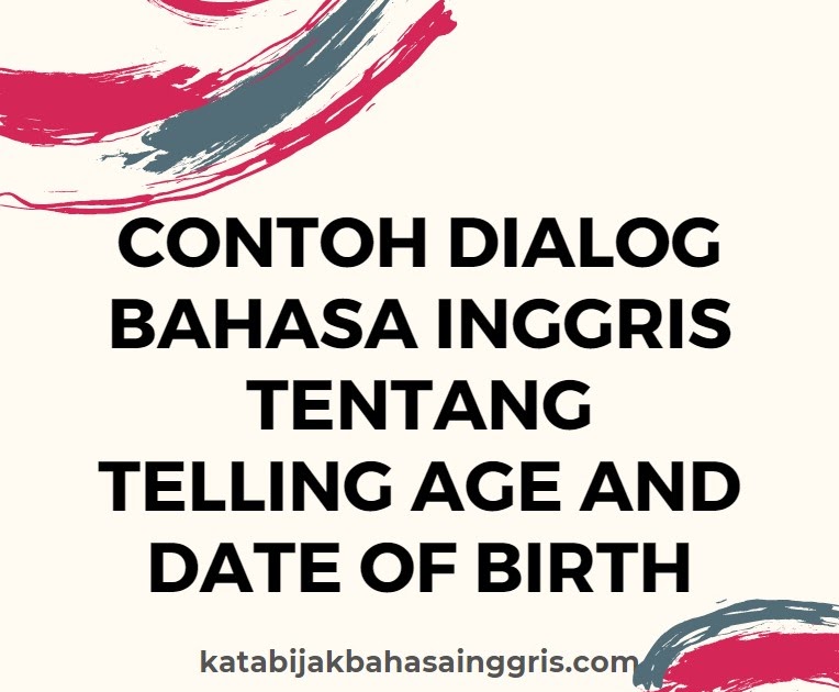 Detail Contoh Dialog Percakapan Bahasa Inggris Nomer 33