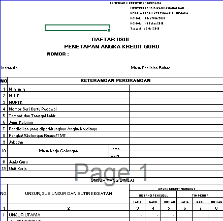 Detail Contoh Dupak Guru Dari 3a Ke 3b Nomer 14