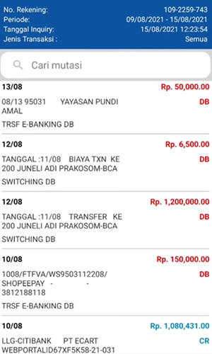 Detail Contoh E Banking Nomer 35