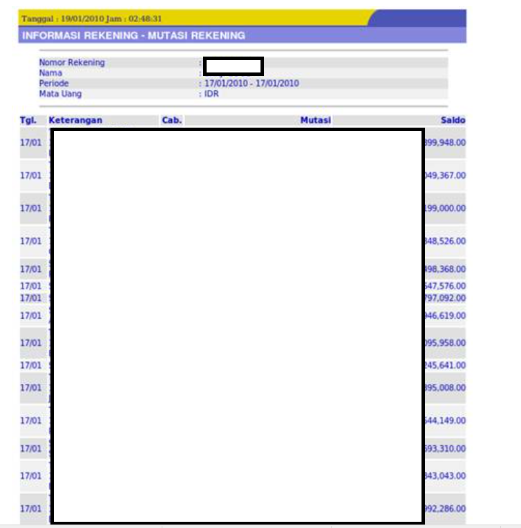 Detail Contoh E Banking Nomer 44