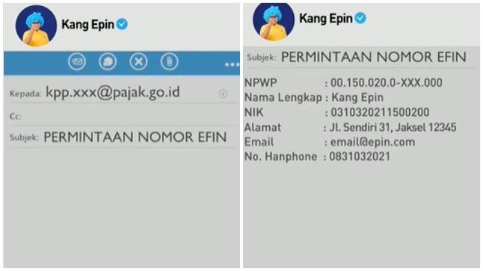 Detail Contoh Efin Pajak Online Nomer 56