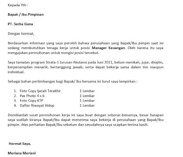 Detail Contoh Email Formal Bahasa Indonesia Nomer 5