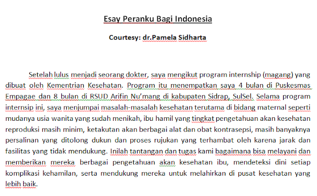 Detail Contoh Essay Untuk Beasiswa Nomer 12