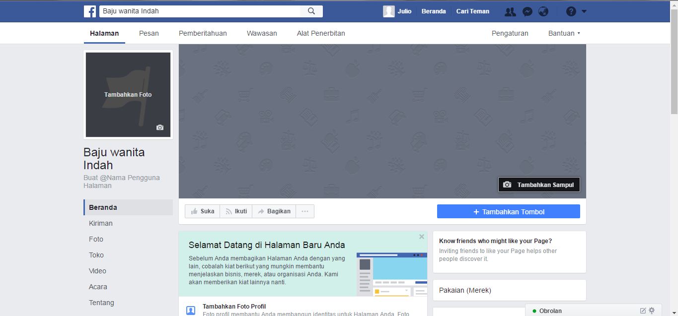 Detail Contoh Fanpage Bisnis Online Nomer 20