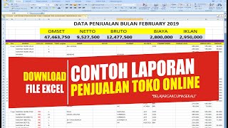 Detail Contoh File Excel Nomer 17