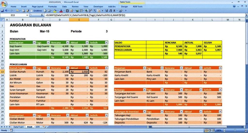 Detail Contoh File Excel Nomer 6