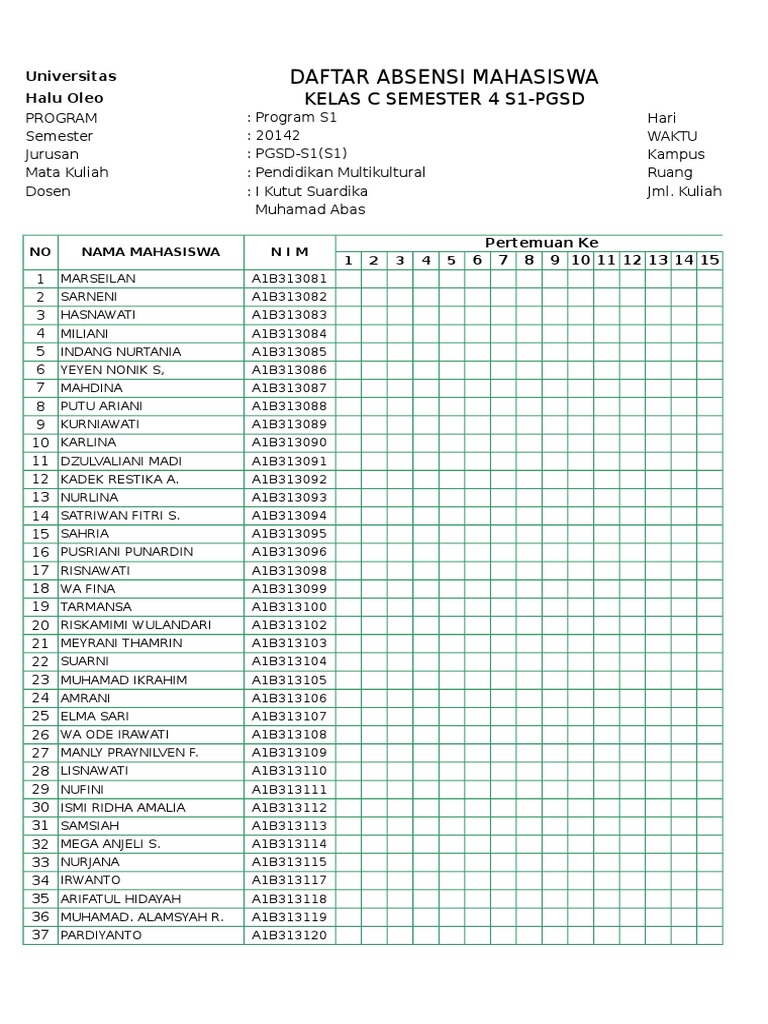 Detail Contoh File Excel Nomer 10