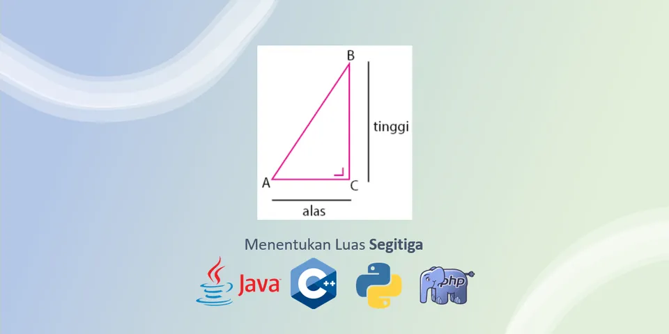 Detail Contoh Flowchart Menghitung Luas Segitiga Nomer 35