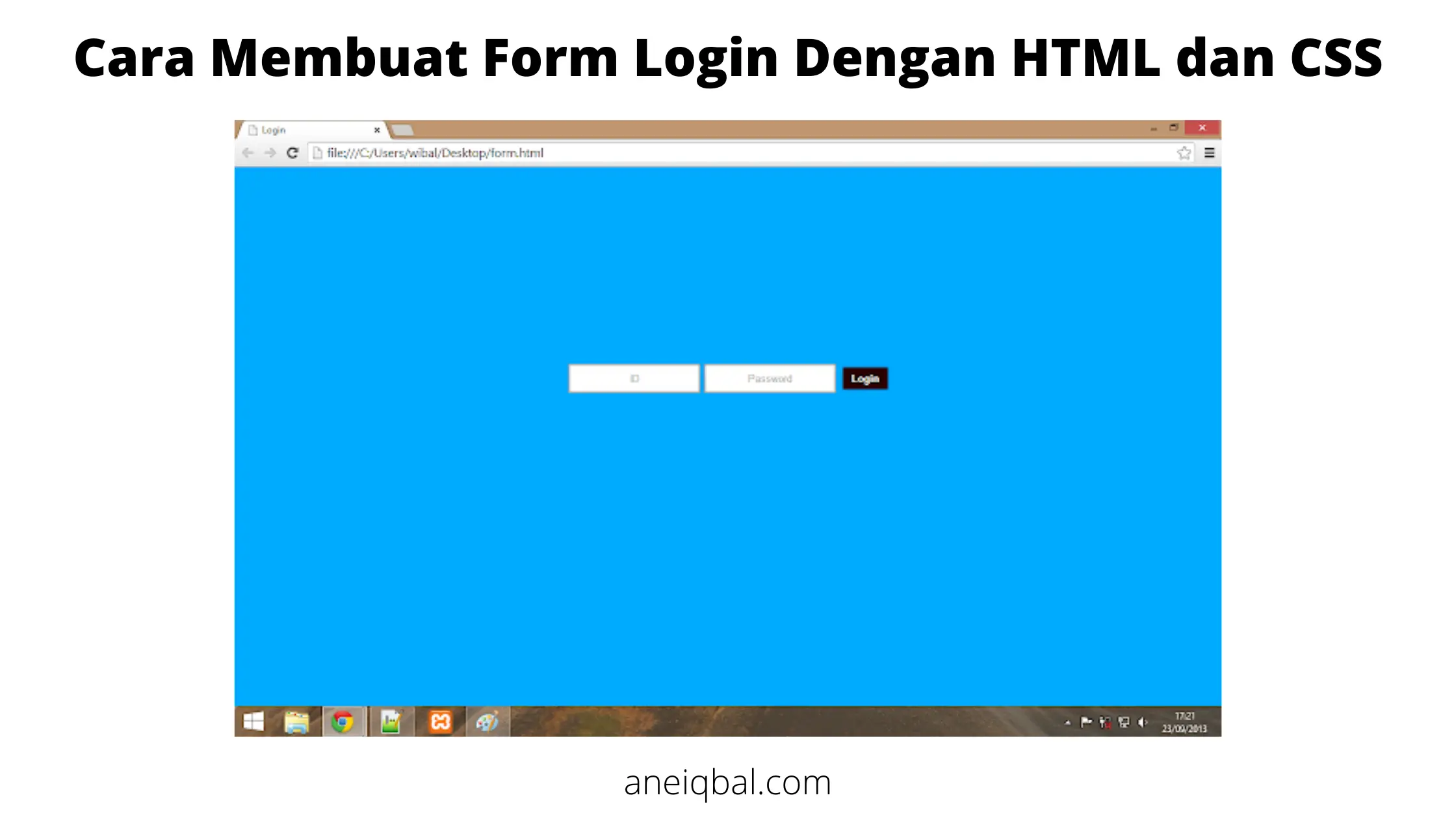 Detail Contoh Form Login Nomer 43