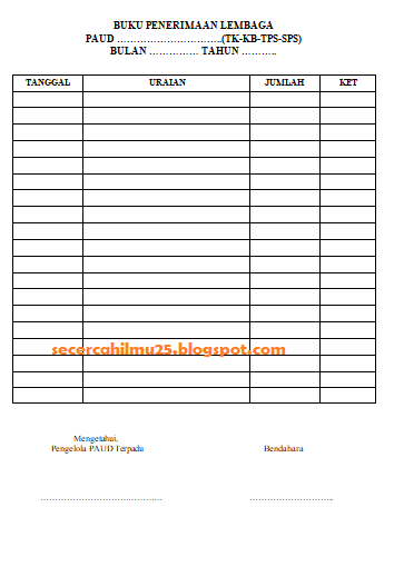 Detail Contoh Format Buku Nomer 33