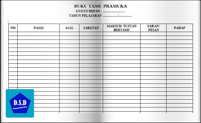 Detail Contoh Format Buku Nomer 6