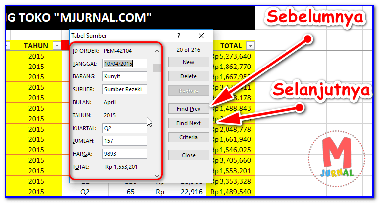 Detail Contoh Format Data Karyawan Excel Nomer 44