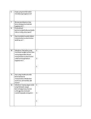 Detail Contoh Format Wawancara Nomer 16