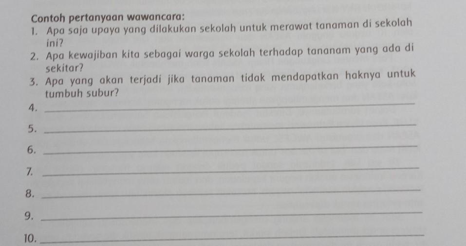 Detail Contoh Format Wawancara Nomer 35