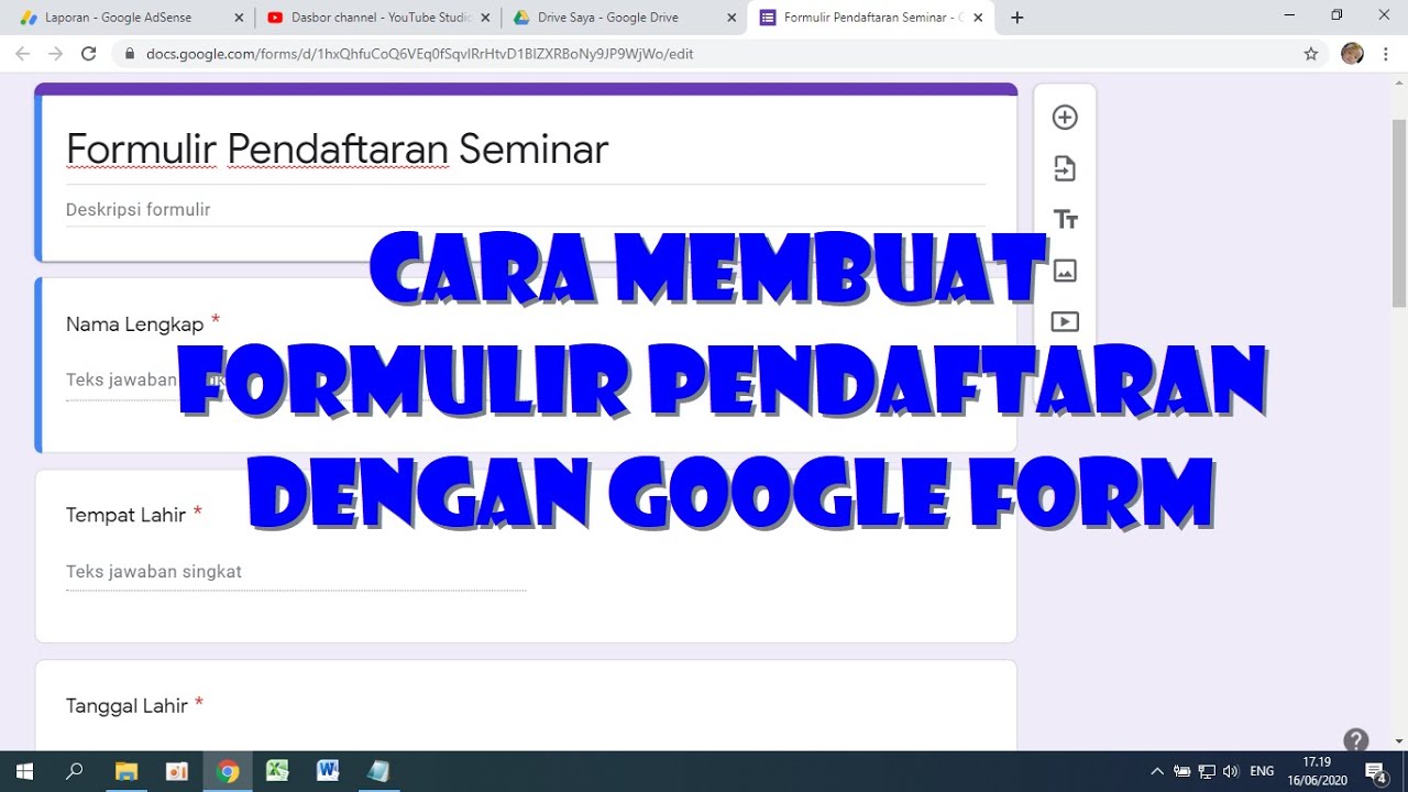 Detail Contoh Formulir Pendaftaran Online Nomer 11