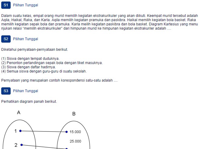 Detail Contoh Fungsi Satu Satu Nomer 37