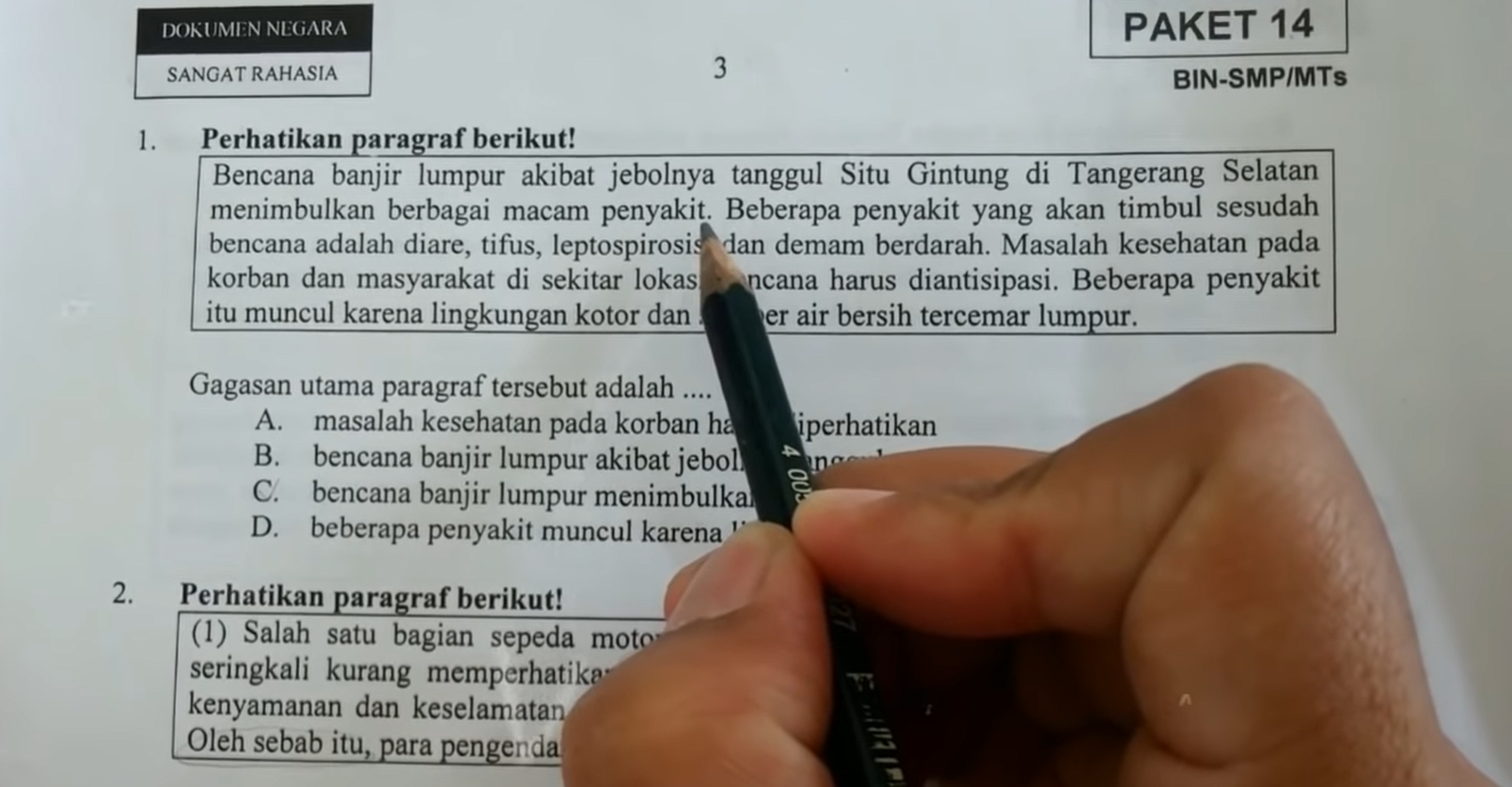 Detail Contoh Gagasan Utama Nomer 6