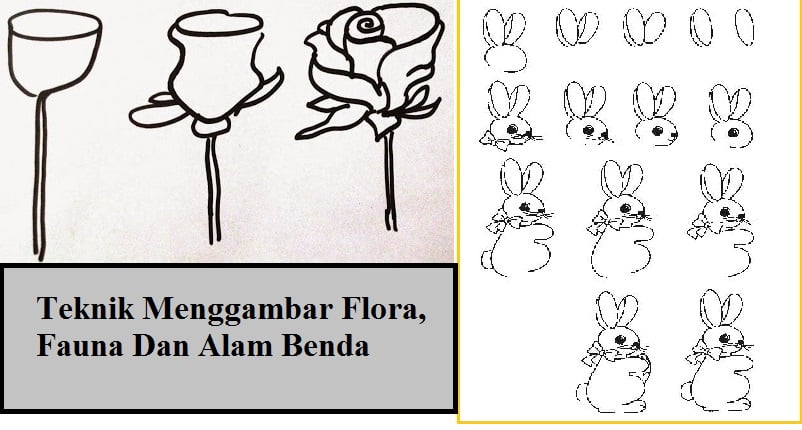 Detail Contoh Gambar Bunga Beserta Cara Menggambarnya Nomer 34