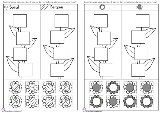 Detail Contoh Gambar Menggunting Dan Menempel Untuk Anak Tk Nomer 46