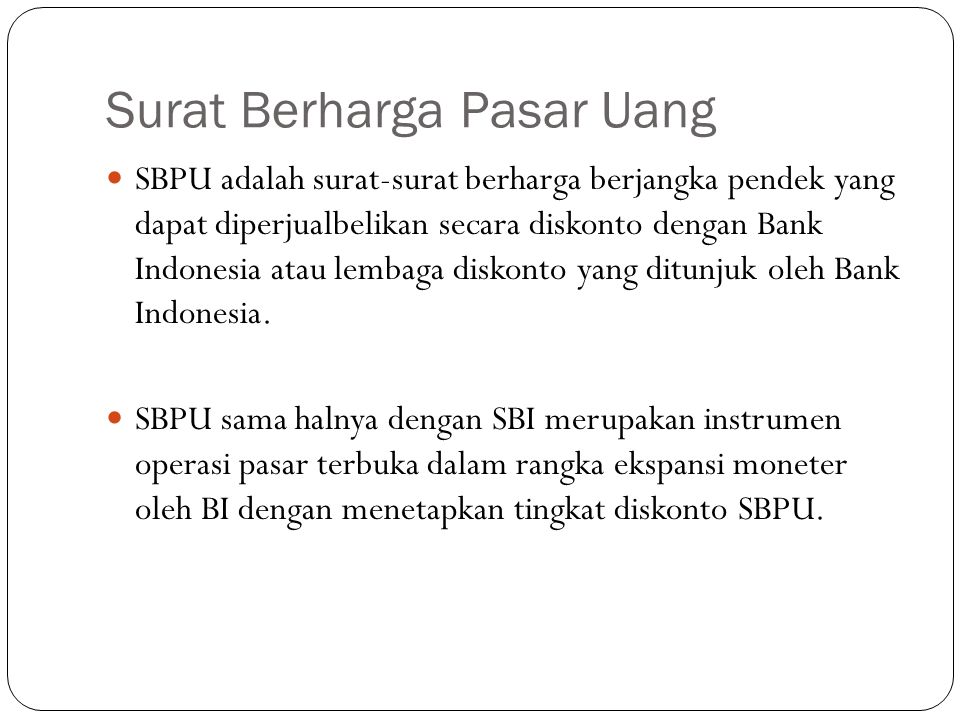 Detail Contoh Gambar Surat Berharga Pasar Uang Nomer 17