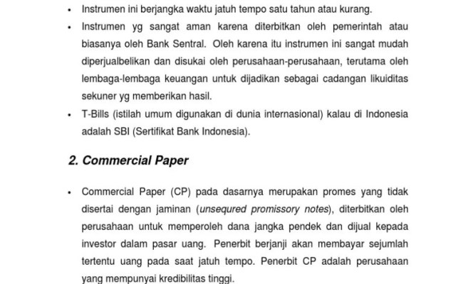 Detail Contoh Gambar Surat Berharga Pasar Uang Nomer 53