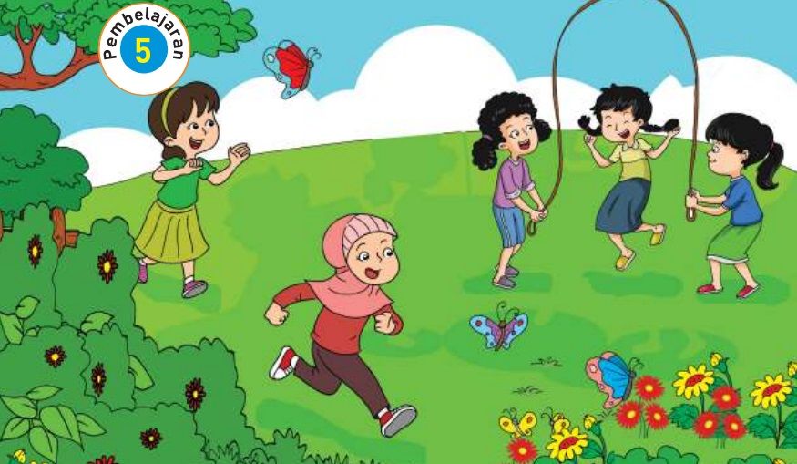 Detail Contoh Gambar Taman Bunga Untuk Anak Sd Nomer 19