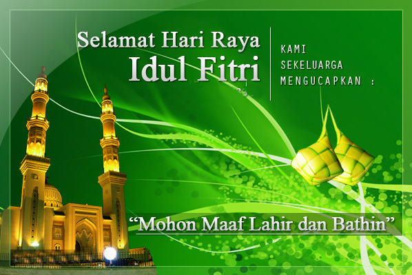 Detail Contoh Gambar Ucapan Hari Raya Idul Fitri Nomer 25