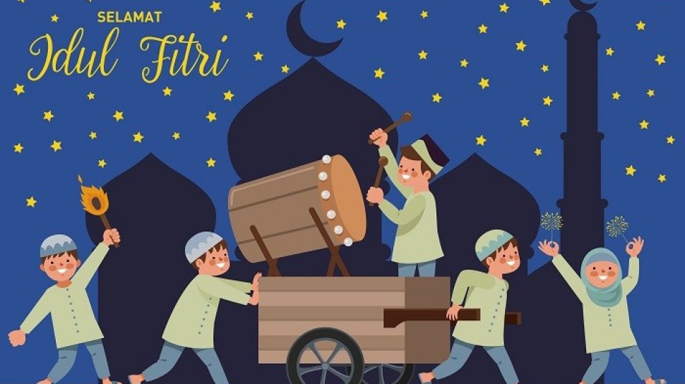 Detail Contoh Gambar Ucapan Hari Raya Idul Fitri Nomer 28