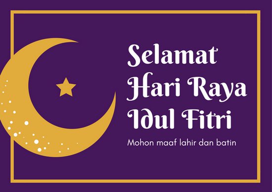 Detail Contoh Gambar Ucapan Hari Raya Idul Fitri Nomer 34