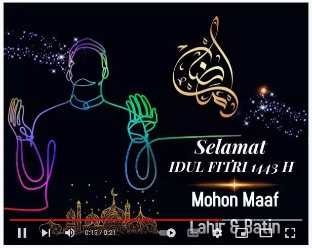 Detail Contoh Gambar Ucapan Hari Raya Idul Fitri Nomer 44