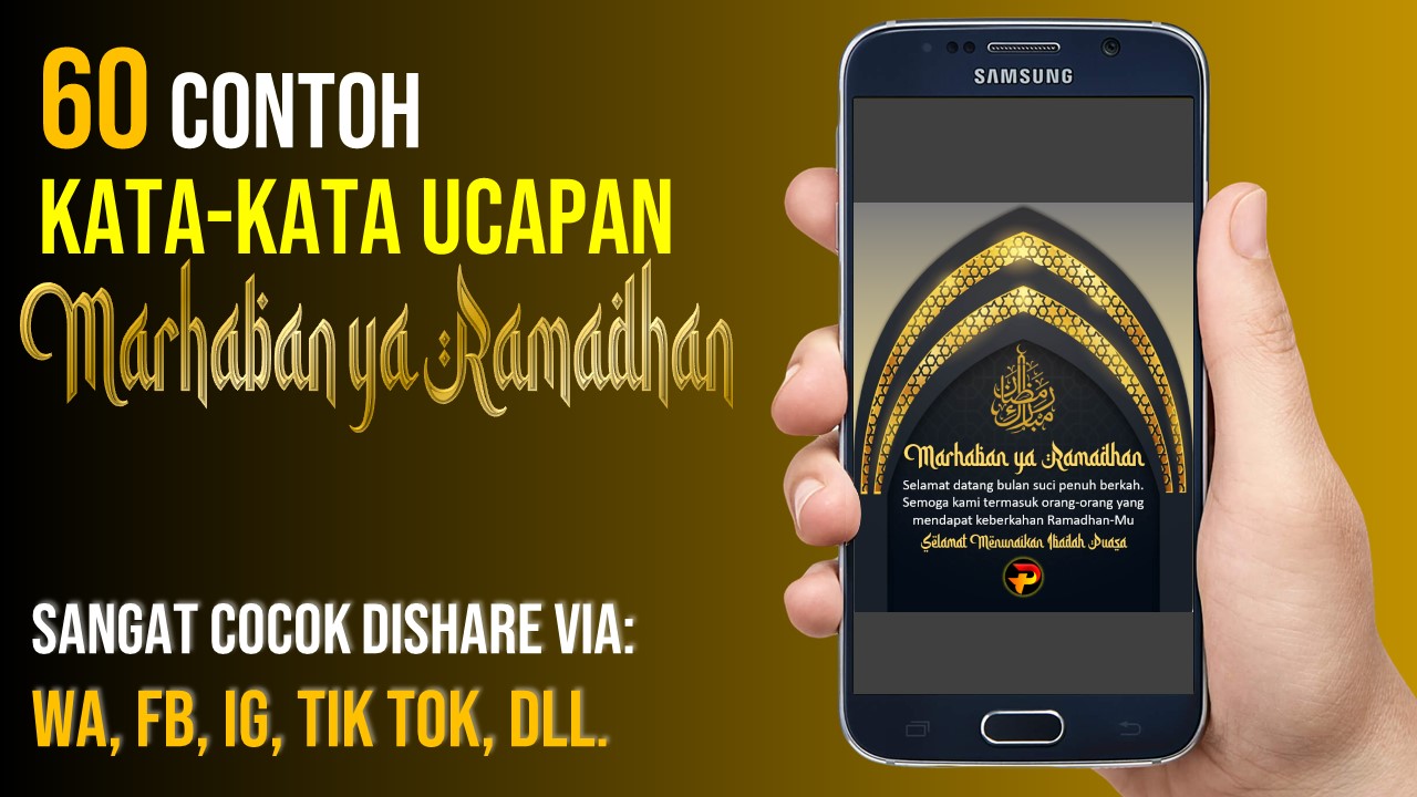 Detail Contoh Gambar Ucapan Ramadhan Nomer 49